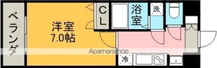 UURコート名古屋名駅【6階】の間取り