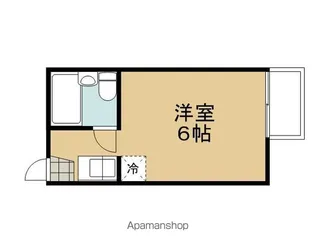 コーポたくみ【202号室】の間取り