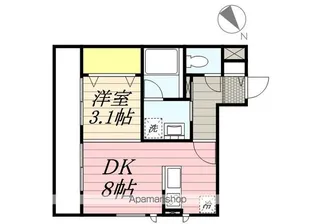 HS BLDG.【2階】の間取り