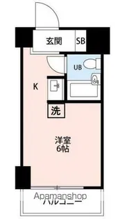 ライオンズマンション横浜ウエスト【2階】の間取り
