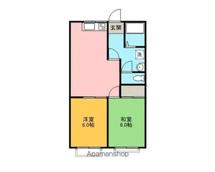 フェアステージZEN【2階】の間取り