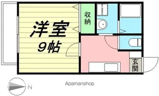 セピアコート【102号室】の間取り