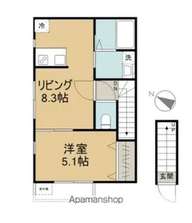 サクラコート【2階】の間取り