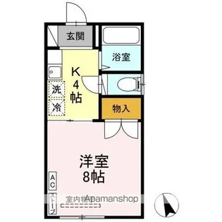 ファミリオII【1階】の間取り