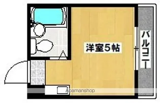 コーポラス我孫子【1階】の間取り