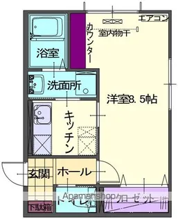 INY【102号室】の間取り