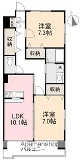 GLITTERⅢ【3階】の間取り