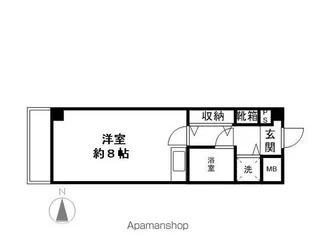 ダイアパレス長野大通り【322号室】の間取り
