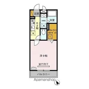 I.ヴィレッジ堀崎【1階】の間取り