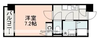 S−RESIDENCE加治屋町ACHIEVE【2階】の間取り
