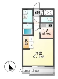 エスポアールK【1階】の間取り