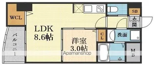 SEST新大阪(セスト シンオオサカ)【5階】の間取り