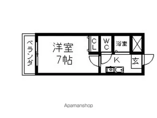 メゾン・NOVA【4階】の間取り