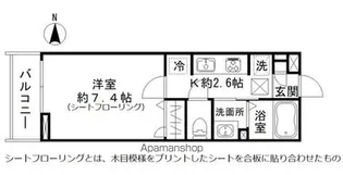 ケンフラッツ【1階】の間取り
