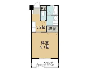 マンションハル【203号室】の間取り