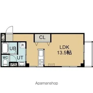 メゾンパティオサンマリノ【205号室】の間取り