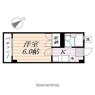 ビレッジ仁戸名【302号室】の間取り
