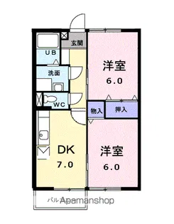 ステラコート【2階】の間取り