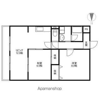 エクシブⅠ番館【5階】の間取り