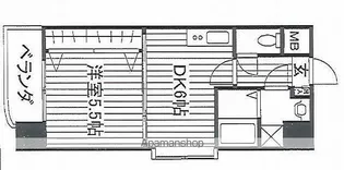 榴岡レジデンス壱番館【3階】の間取り