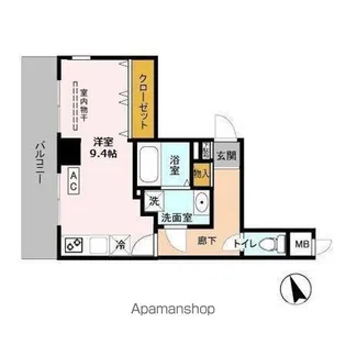 アルカータ壽 (住居部分)【4階】の間取り
