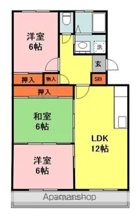 レークサイドパーク2【1階】の間取り