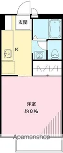 ビラージュ桜【101号室号室】の間取り