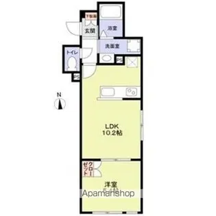 CHARMANT【1階】の間取り