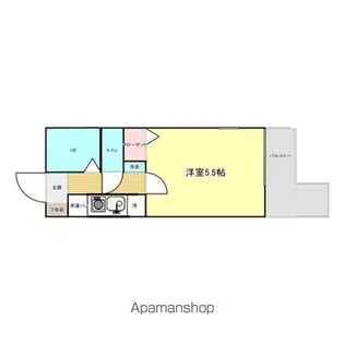 WESTLAGOON霞ヶ丘【3階】の間取り