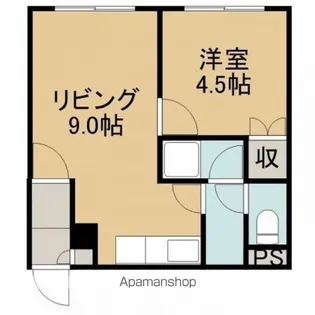 コンコンブル【2階】の間取り