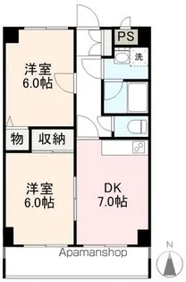 サンモリッツ21【2階】の間取り