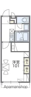 レオパレスパレ・イディア【1階】の間取り