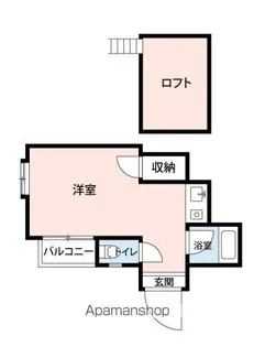 ベルレージュ博多Ⅱ【1階】の間取り