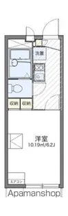 レオパレスカメリアⅢ【1階】の間取り