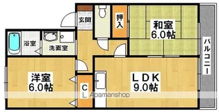 2DKの間取り画像