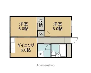 ハイツ・プティⅠ【103号室】の間取り