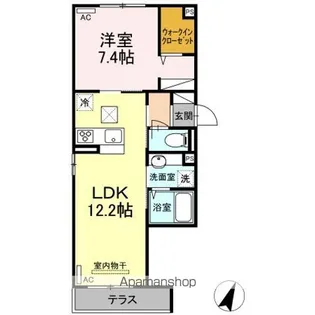 グランド ステラ【1階】の間取り