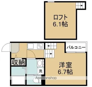 ソレイユⅡ【1階】の間取り