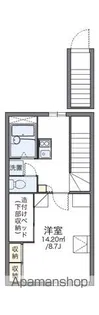 レオパレスアルタ【210号室】の間取り