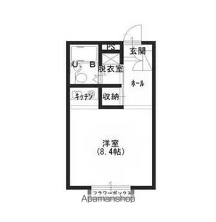 T−STYLEヴィヴィ【105号室】の間取り