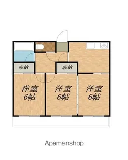 まゆみハイツ【201号室】の間取り