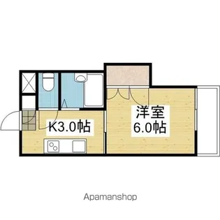 AQUAMARINE UM【2階】の間取り