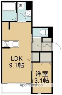 アーバンコートⅡ【1階】の間取り