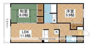 プレム寺山【2階】の間取り
