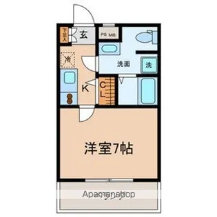 CREA児玉【2階】の間取り