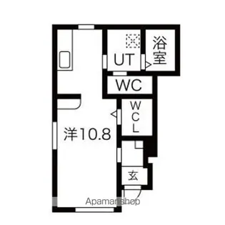 HONMARU BASE【1階】の間取り