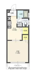 KITTYハイツ【203号室】の間取り