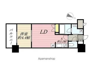 RJRプレシア博多楽水園【14階】の間取り
