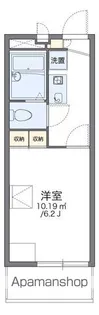 レオパレス龍庵【3階】の間取り
