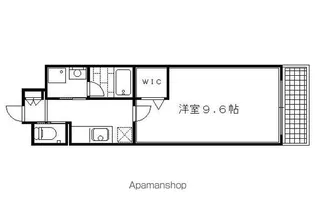 ソレイユ本願寺【3階】の間取り